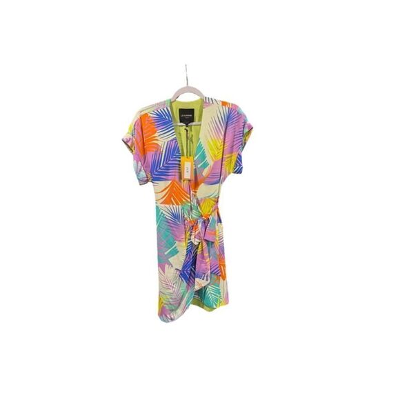 NWT Le Superbe Desert Palm Wrap Dress sz 2 REVOLVE Neiman Marcus MSRP $395 - Picture 5 of 8